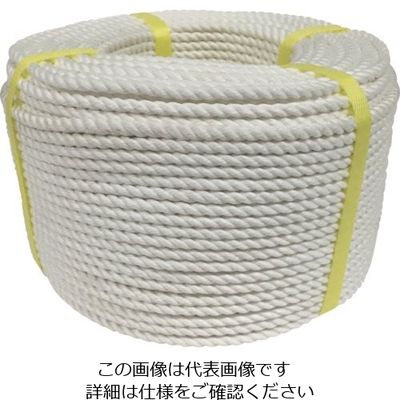 ユタカメイク クレモナロープ巻物 6φ×100m V6-100 1個(1巻) 828-6003（直送品）