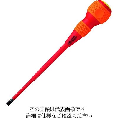 ベッセル ボールグリップ絶縁ドライバー 200 ー6×150 200-6-1.0-150 1本 194-7883（直送品）