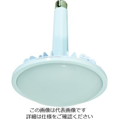 NICHIDO ハイスペックハイディスク100W 電源装置内蔵型 昼白色 口金式 乳白ワイド L100B-E39-HM110-50K 1台（直送品）