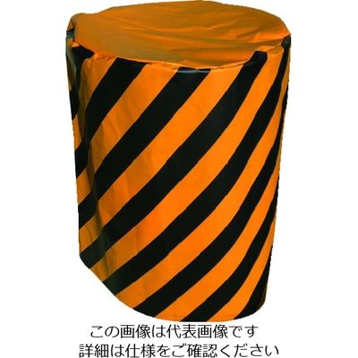 旭産業 旭 注意喚起底なしカバー ドラム缶用 AS-TKDK 1枚 195-3300（直送品）