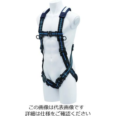 基陽 KH ストレッチハーネスXV型 FXVGBL-L2 1本 200-8373（直送品）