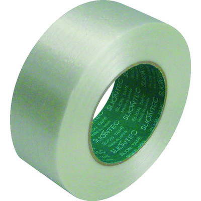 SLIONTEC 仮止め・結束テープ フィラメンテープ ホワイト 50mm×50m 厚さ0.19mm 911000-20-50X50 1巻（直送品）