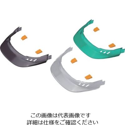 トーヨーセーフティ トーヨーセフティ 取替え用ひさし グリーン NO.SPH-G 1個 117-5190（直送品）