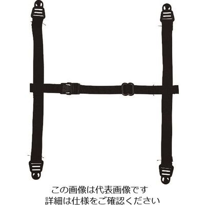 東洋物産工業 トーヨーセーフティ NO.80ケーボー用ワンタッチ式あご紐 NOC-1-NO80 1個 853-7406（直送品）