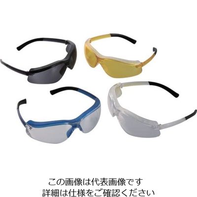 トーヨーセーフティ トーヨーセフティ 超軽量防じんメガネ スモーク(スペクタクル型) NO.1341-S 1個 117-6679（直送品）