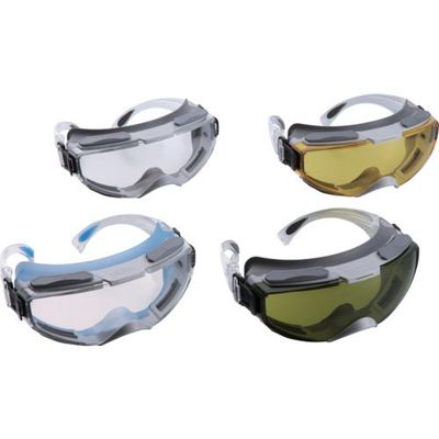 東洋物産工業 トーヨーセーフティ ハイパーグラス グリーン(スペクタクル型) NO.1395-2G 1個 117-9933（直送品）