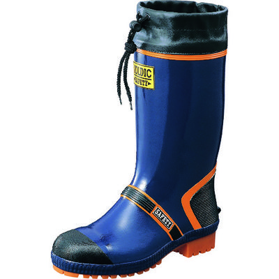 福山ゴム工業 福山ゴム ジョルディック セフティー DX ネイビー 32.0 SCDX32.0 1足 202-9338（直送品）