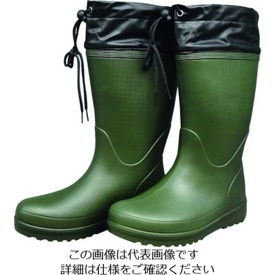 福山ゴム工業 福山ゴム カルサーワン Lー1 モスグリン S AA976-L-1-MO-S 1足 195-2190（直送品）