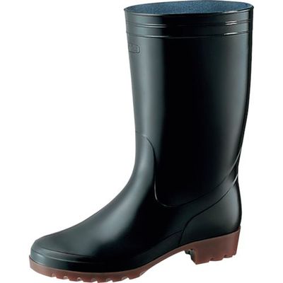 アキレス Achilles ワークマスターOGB600軽半60 黒茶25.5cm OGB 6000B/C25.5 1足 119-2716（直送品）