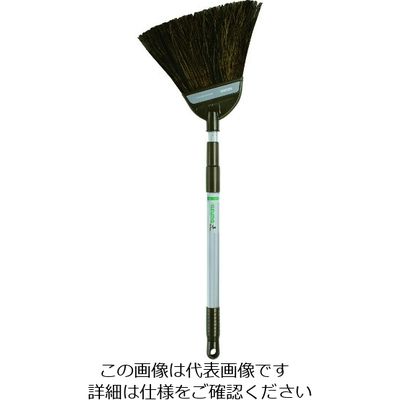 アズマ工業 azuma BR162 3段伸縮 赤シダホーキAL 270698 1本 195-4558（直送品）