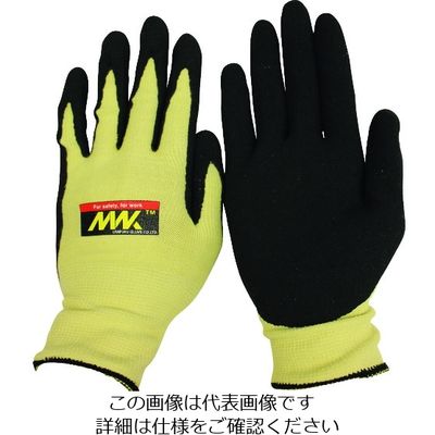 おたふく手袋 おたふく 耐切創手袋 13G 天然ゴム背抜き S MWK-927-S 1双 207-0537（直送品）