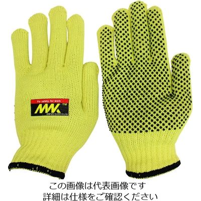 おたふく手袋 おたふく 耐切創手袋 7G スベリ止め付き LL MWK-920-LL 1双 207-0527（直送品）