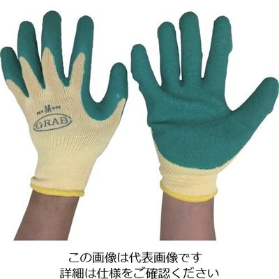 勝星産業 勝星 グラブ ゴム引手袋M 3双組 G720 1セット(15双:3双×5袋) 820-0064（直送品）