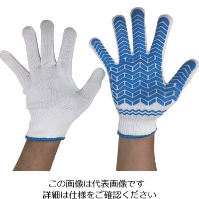 勝星産業 勝星 ゴムライナー 3双組 L ブルー NO330001 1セット(15双:3双×5組) 820-0093（直送品）