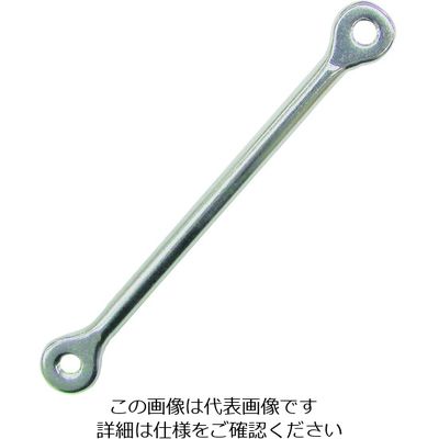 水本機械製作所 水本 ステンレス つば付ロングアイボルト(鍛造製)(ミリネジ) 捻子径M-20ネジ 長さ50mm A-2617 1個（直送品）