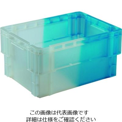 三甲 サンコー SNコンテナーB#60ー2 206008 SK-SNB60-2-BL/TM 1個 204-9791（直送品）