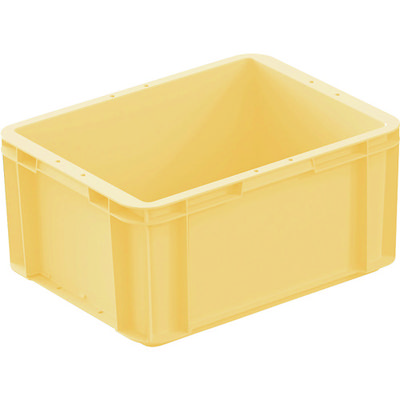 三甲 サンコー ボックス型コンテナ 202833 サンボックス#28ー2D クリーム SK-28-2D-CL 1個 204-9790（直送品）