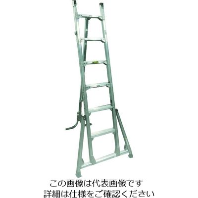 ナカオ アルミ製点検口昇降具 天龍 TNー2400 1脚 204-8031（直送品）