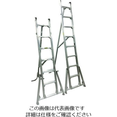 ナカオ アルミ製点検口昇降具 天龍 TNー3000 1脚 204-8032（直送品）