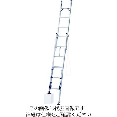 ピカコーポレイション PiCa 脚アジャスト式2連はしごLGP型 LGP-32A 1台 216-8937（直送品）