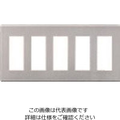 パナソニック Panasonic フルカラー新金属プレート2型15コ用 WN6515K 1個 158-9442（直送品）