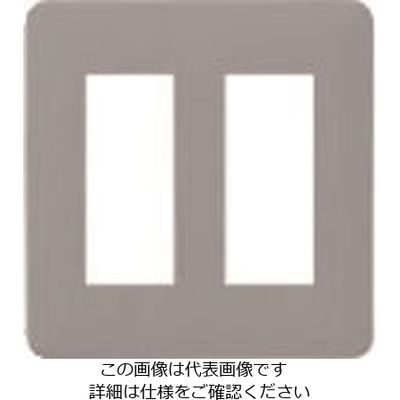 パナソニック Panasonic フルカラーモダンプレート6コ用 WN6006SW 1セット(10個) 158-9349（直送品）