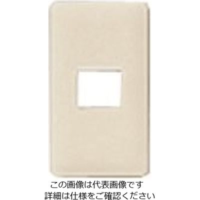 パナソニック Panasonic フルカラー簡易防気モダンプレート1コ用 WN8201W 1セット(5個) 158-3116（直送品）