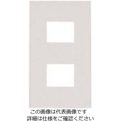 パナソニック Panasonic コスモシリーズコンセント簡易耐火プレート WTF8702W 1セット(10個) 159-5597（直送品）