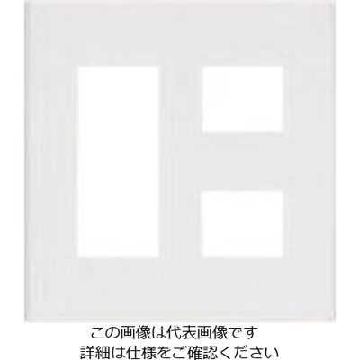 パナソニック Panasonic ワイド21コンP簡易耐火5コ用(3+2) WTF8705W 1セット(10個) 159-4062（直送品）