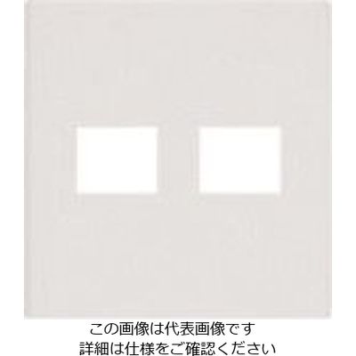 パナソニック Panasonic ワイド21コンP簡易耐火2コ用(1+1) WTF8772W 1セット(10個) 158-9299（直送品）