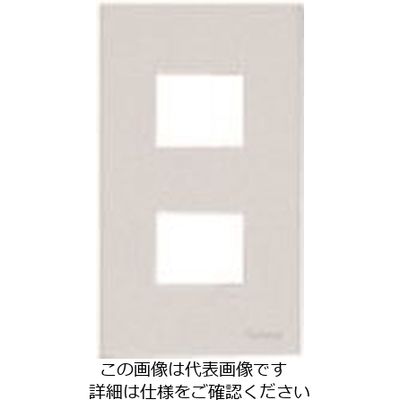 パナソニック Panasonic コスモシリーズコンセント用腰高プレート WTF8052W 1セット(10個) 159-4047（直送品）