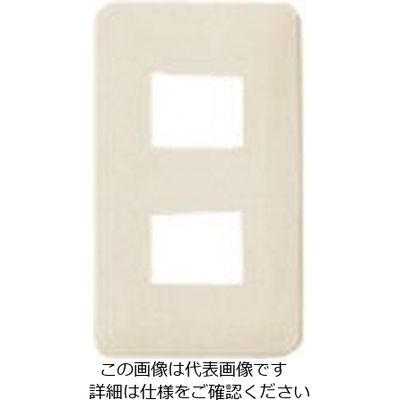 パナソニック Panasonic FCワンタッチモダンP2コ用W WN6802WK 1セット(5個) 159-0986（直送品）