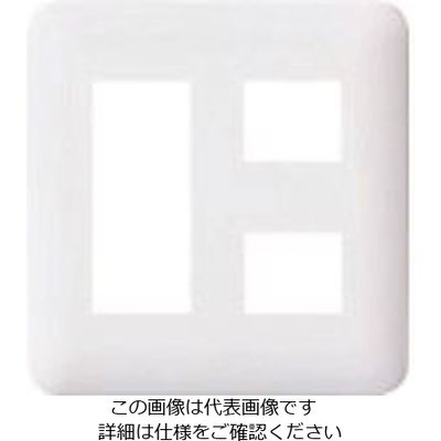 パナソニック Panasonic ワイド21コンセントP5コ用(3+2) WTF7005W 1セット(10個) 159-7208（直送品）