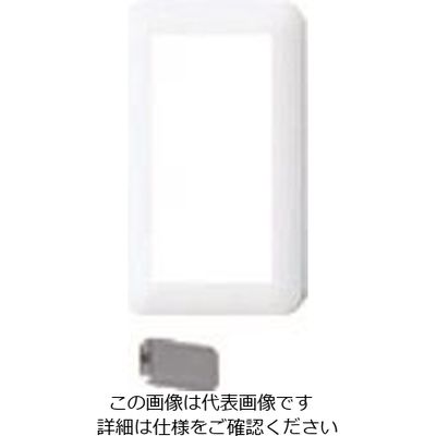 パナソニック Panasonic ワイド21簡易耐火スイッチプレート WTC7301W 1セット(10個) 157-6767（直送品）