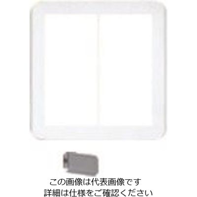 パナソニック Panasonic ワイド21簡易耐火スイッチプレート WTC7325W 1セット(10個) 159-4064（直送品）