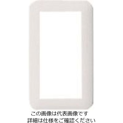 パナソニック Panasonic ワイド21簡易耐火スイッチプレート WTC7511W 1セット(10個) 157-5124（直送品）