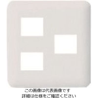 パナソニック Panasonic ワイド21コンP簡易耐火3コ用(2+1) WTF7773W 1セット(10個) 159-2411（直送品）