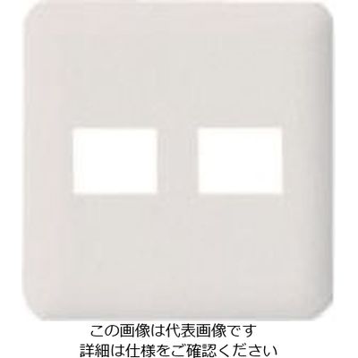 パナソニック Panasonic ワイド21コンP簡易耐火2コ用(1+1) WTF7772W 1セット(10個) 157-5195（直送品）