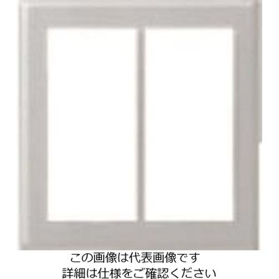 パナソニック Panasonic コスモワイド新金属プレート2型2連 WTC9202 1個 159-5655（直送品）