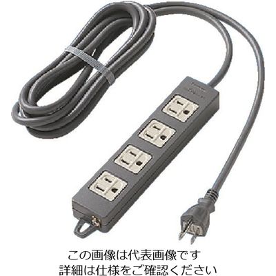 パナソニック Panasonic OAタップ(接地15A形)(3Mコード) WCH2334B 1個 157-5271（直送品）