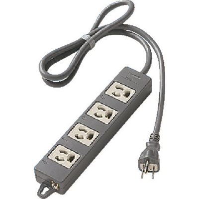 パナソニック Panasonic OAタップ(接地15A抜け止め形)(4コ WCH2414B 1個 157-8469（直送品）