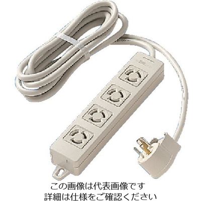 パナソニック Panasonic OAタップ(接地2P15A引掛形)(4コ WCH2634H 1個 158-3145（直送品）