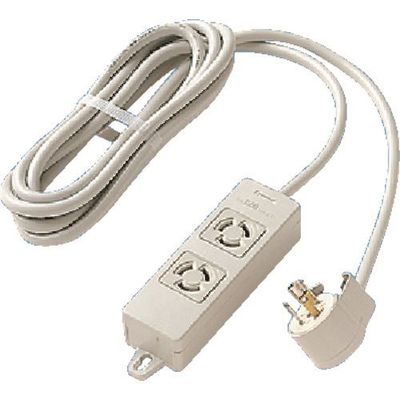 パナソニック Panasonic OAタップ(接地2P15A引掛形)(2コ WCH2632H 1個 157-5301（直送品）