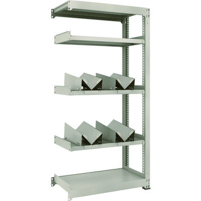 TRUSCO 一斗缶ラック スチールラック M3型中量棚 W900×D471×H1800 5段 連結 缶受×4付 M3-6355-KU4B（直送品）