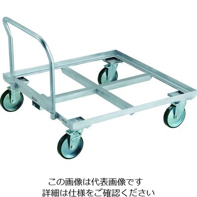 トラスコ中山 TRUSCO パレット台車 1トン用 1100x1100 ハンドル付 PLK-10-1111H 1台 183-2723（直送品）