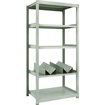 トラスコ中山 TRUSCO スチールラック M2型軽中量棚 860X600XH1800 缶受X2付 M2-6365-KU2 1台(1個)（直送品）