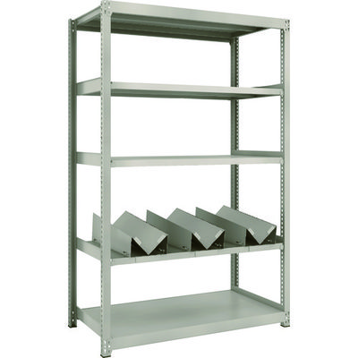 トラスコ中山 TRUSCO スチールラック M2型軽中量棚 1160X600XH1800 缶受X3付 M2-6465-KU3 1台(1個)（直送品）