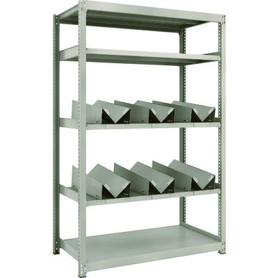 トラスコ中山 TRUSCO スチールラック M2型軽中量棚 1160X600XH1800 缶受X6付 M2-6465-KU6 1台(1個)（直送品）