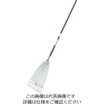 トラスコ中山 TRUSCO ガーデンレーキ 玉付き GAR-18 1本 194-9023（直送品）