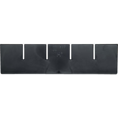 トラスコ中山 TRUSCO パーツケース WUW型 バンラックケース 導電タイプ L型引出用仕切り板M2・L2用 ML-2DS 1枚(1個)（直送品）